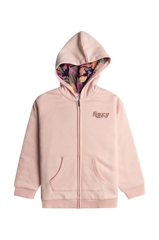Roxy bluza copii SAME OLD LOVE OTLR print portocaliu ERGFT03884