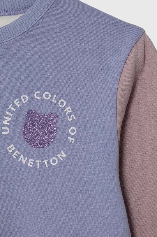Дівчинка Дитяча кофта United Colors of Benetton 39M2G10BB.P.SEASONAL фіолетовий