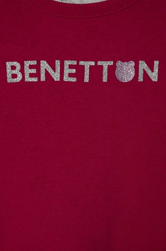 Девочка Детская кофта United Colors of Benetton 39M2G10BB.P.SEASONAL фиолетовой