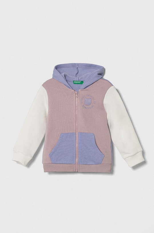 United Colors of Benetton bluza dziecięca pozostałe fioletowy 39M2G502E.P.SEASONAL