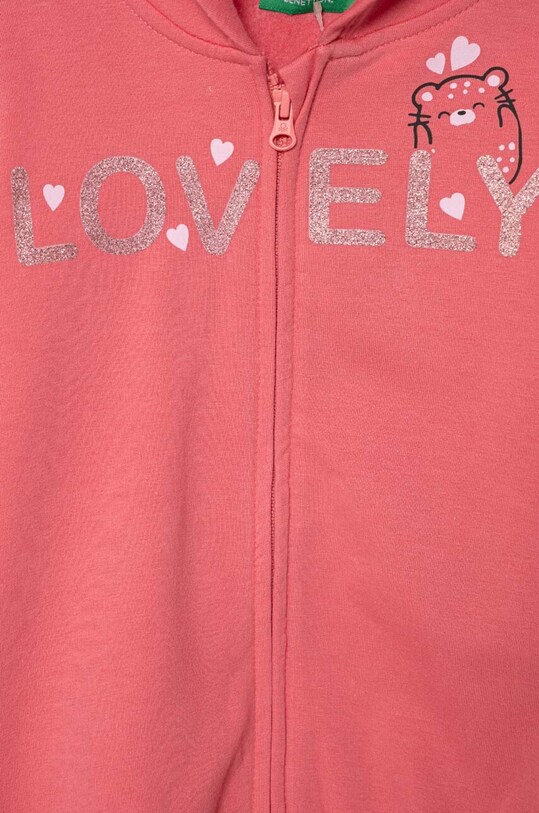 Дівчинка Дитяча кофта United Colors of Benetton 35Q2G502P.P.SEASONAL рожевий