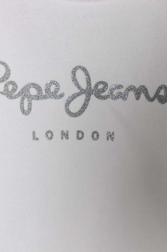 Девочка Детская хлопковая кофта Pepe Jeans PG581317 белый