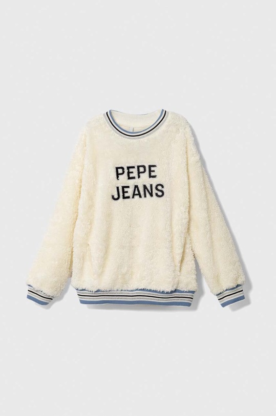 Pepe Jeans bluza copii imprimeu bej PG581305