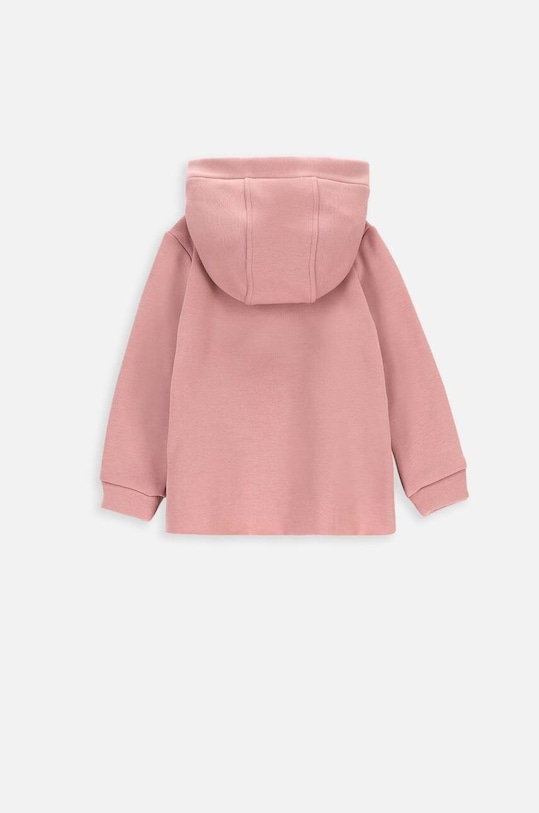 Kojenecká mikina Coccodrillo ZC3132401NGN růžová AW23