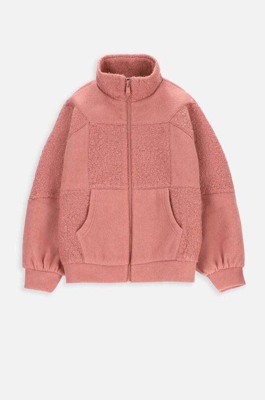 Coccodrillo bluza dziecięca ZC3132601PUJ różowy AW23