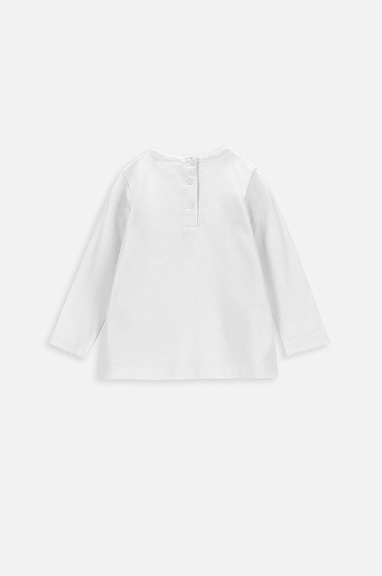 Coccodrillo longsleeve niemowlęcy ZC3143101NGN biały AW23