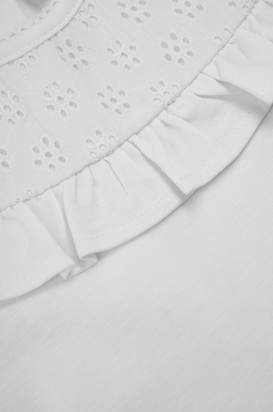 Coccodrillo longsleeve niemowlęcy biały ZC3143101NGN