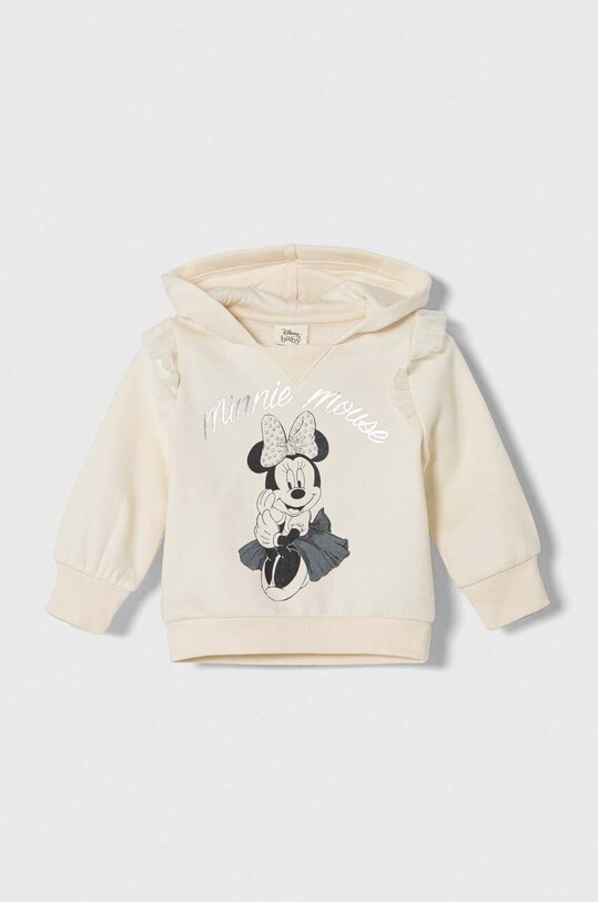 zippy felpa neonato/a applique beige 3105551301