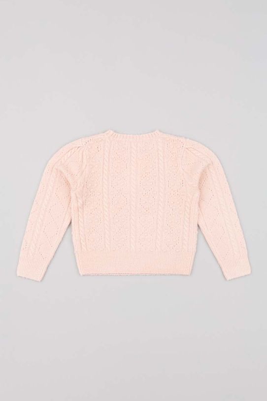 zippy sweter dziecięcy 3105625601 różowy AW23