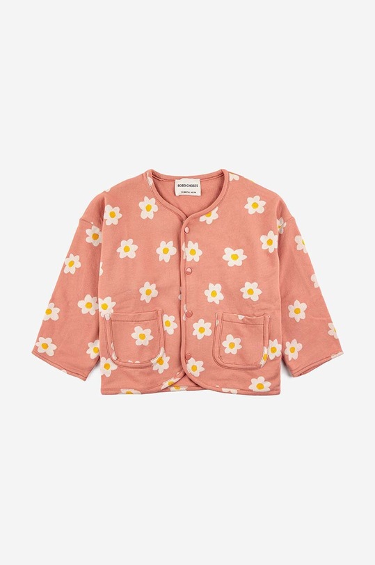 Дитяча кофта Bobo Choses 223AB041 помаранчевий AW23
