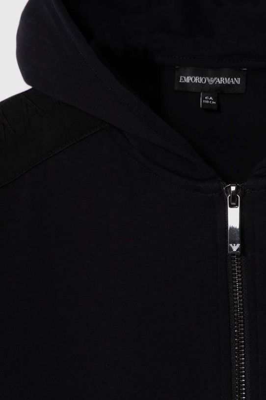 Djevojčice Dječja dukserica Emporio Armani 6R3B03.1JHSZ mornarsko plava