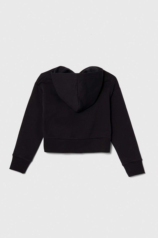 Under Armour bluza copii UA Rival Fleece Crop 1379517 negru AW24