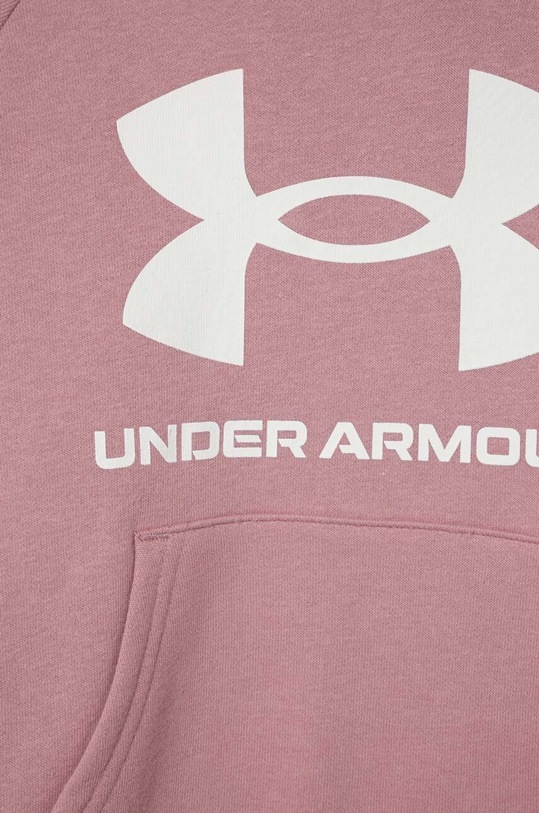 Dziewczynka Under Armour bluza dziecięca UA Rival Fleece BLÂ 1379615 różowy