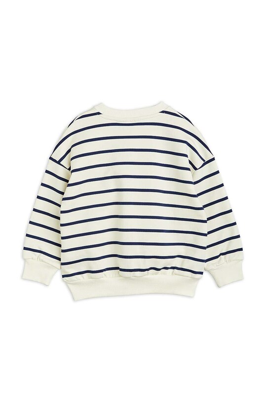 Детски памучен суичър Mini Rodini 2362012360 бял AW23
