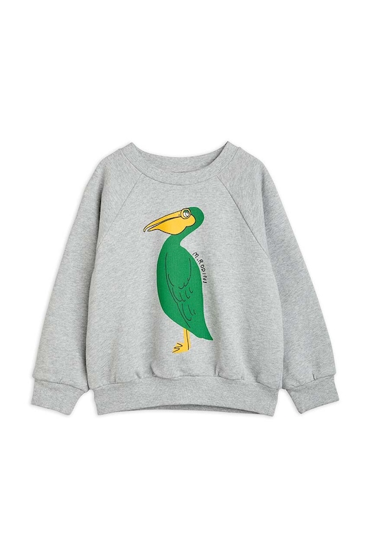 Mini Rodini gyerek melegítőfelső pamutból pamut szürke 2362012894