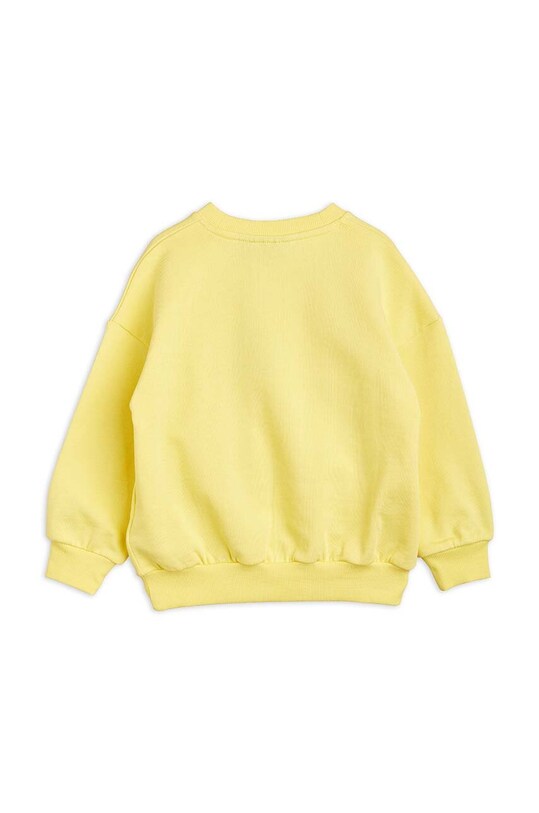 Mini Rodini hanorac de bumbac pentru copii 2362013623 galben AW23