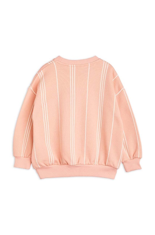 Детски памучен суичър Mini Rodini 2372014028 розов AW23