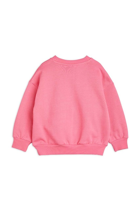 Detská bavlnená mikina Mini Rodini Mini Rodini x Wrangler 2382010028 ružová AW23