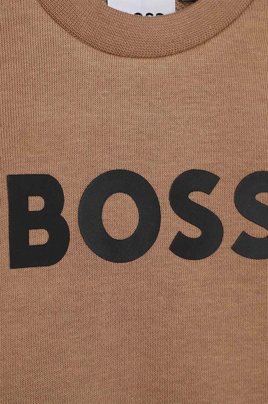 Chlapec Detská mikina BOSS J05A42.86.94 béžová