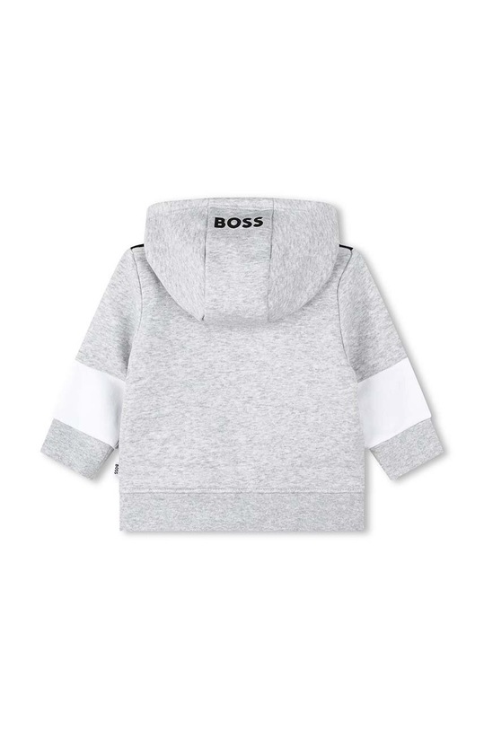 BOSS bluza niemowlęca J05A47.71.81 szary AW23