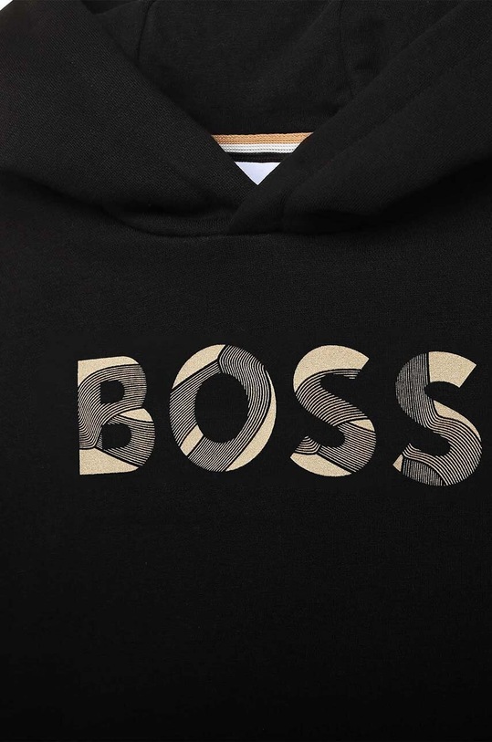 DÍVKA Dětská mikina BOSS J15493.126.150 černá