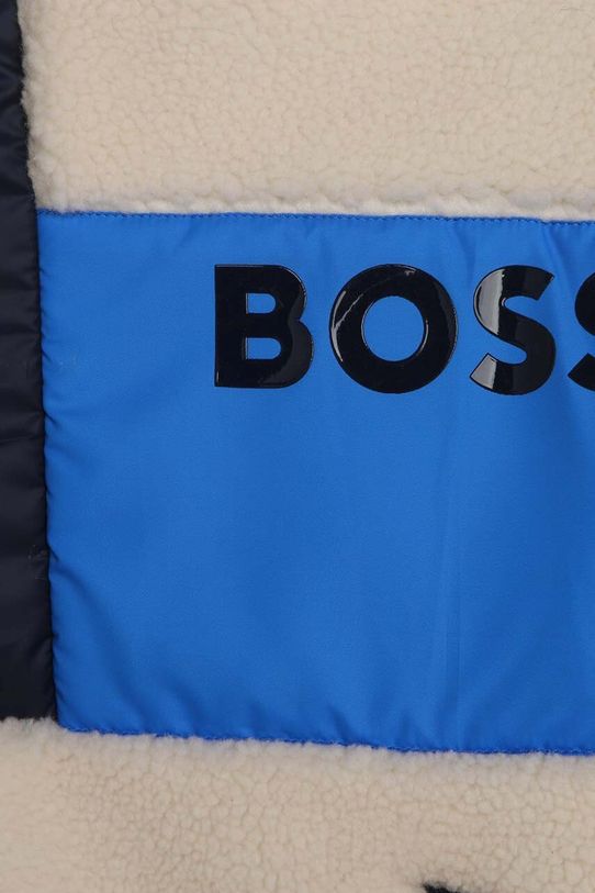 BOSS bluza dziecięca beżowy J25Q18.162.174