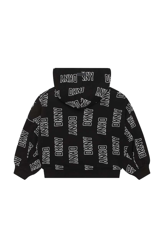 Девочка Детская хлопковая кофта Dkny D35T13.114.150 чёрный