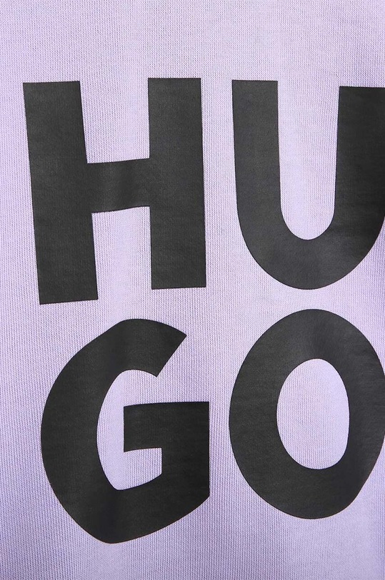 Chłopiec HUGO bluza dziecięca G25152.114.150 fioletowy