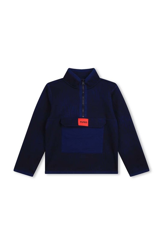 HUGO bluza dziecięca bez kaptura granatowy G25154.114.150