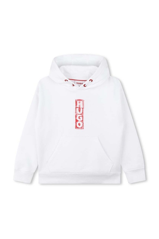 HUGO bluza dziecięca z kapturem biały G25156.114.150