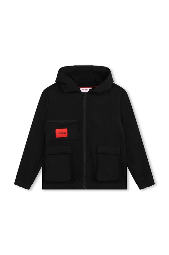 Παιδική μπλούζα HUGO G25163.114.150 μαύρο AW23