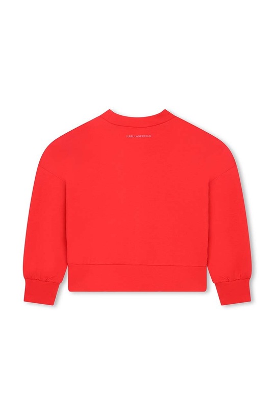 DÍVKA Dětská mikina Karl Lagerfeld Z15461.114.150 červená