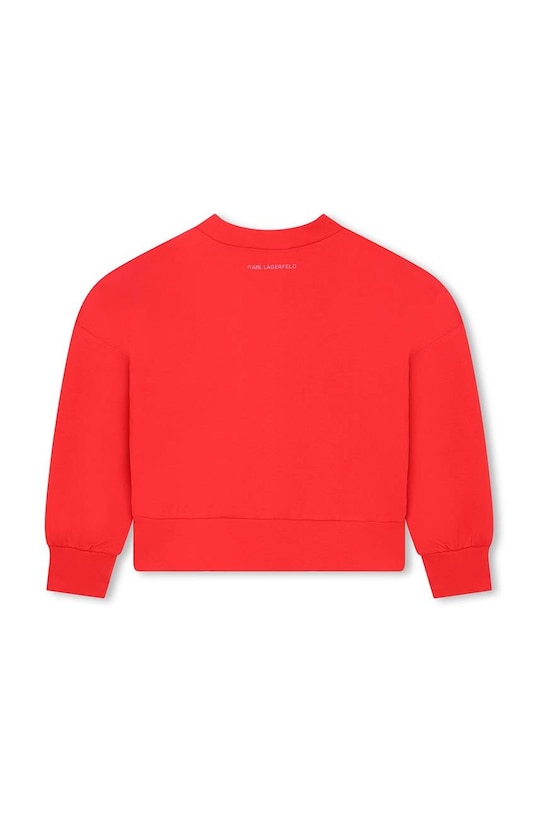 Dziewczynka Karl Lagerfeld bluza dziecięca Z15461.162.174 czerwony