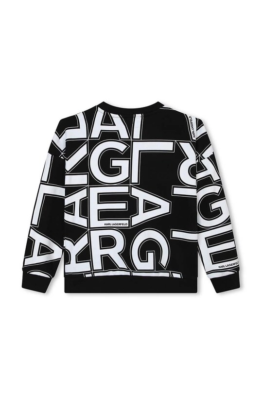 Хлопчик Дитяча кофта Karl Lagerfeld Z25428.162.174 чорний
