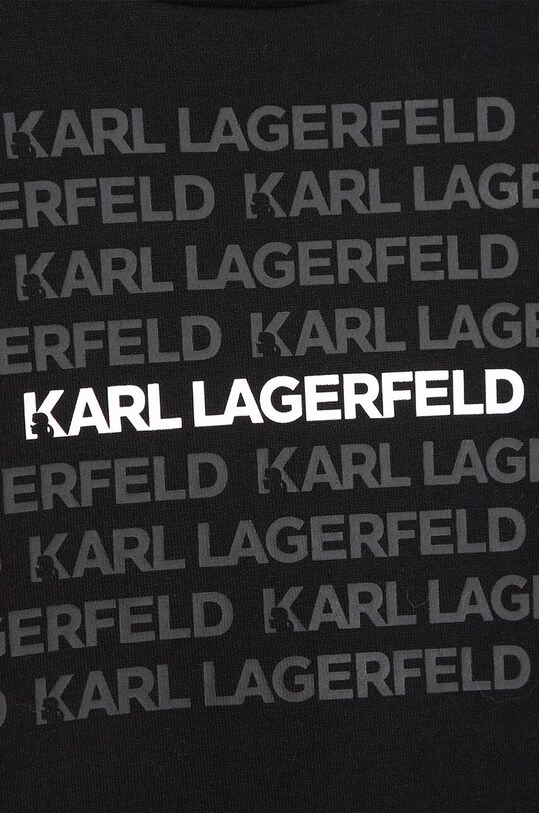 Karl Lagerfeld bluza dziecięca czarny Z25430.162.174
