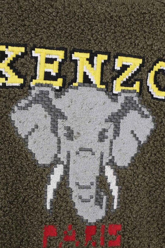 Αγορίστικα Παιδική μπλούζα Kenzo Kids K25822.86.108 πράσινο