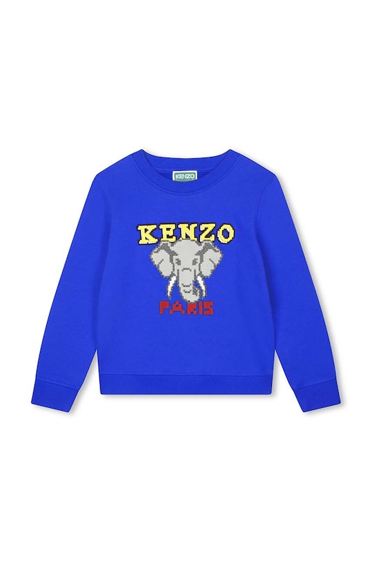 Detská bavlnená mikina Kenzo Kids bavlna tmavomodrá K25849.86.108