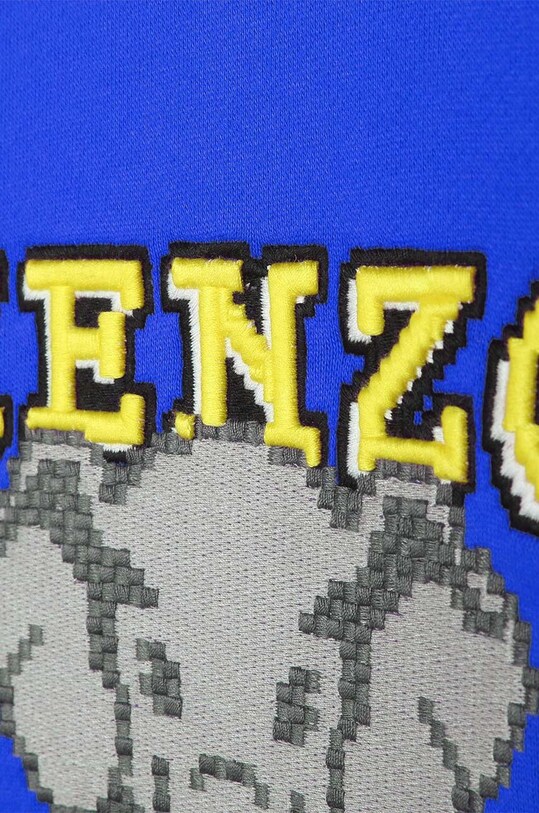 Αγορίστικα Παιδική βαμβακερή μπλούζα Kenzo Kids K25849.114.150 σκούρο μπλε