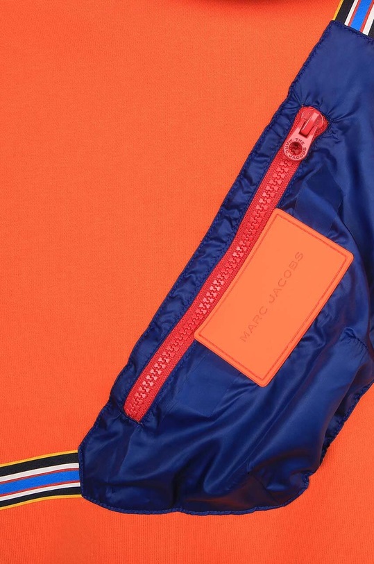 Детски суичър Marc Jacobs оранжев W25622.86.108