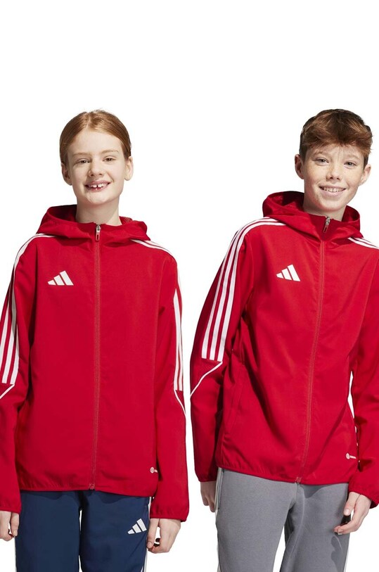 adidas Performance kurtka dziecięca TIRO23 L WB Y pozostałe czerwony IA1624