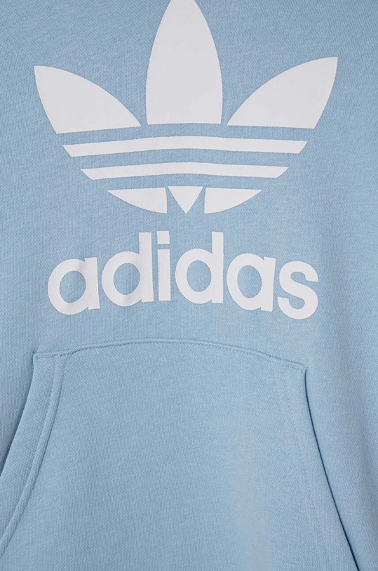Detská mikina adidas Originals TREFOIL FI0694 modrá AW23