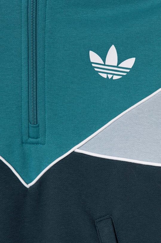 adidas Originals bluza dziecięca turkusowy IJ5381