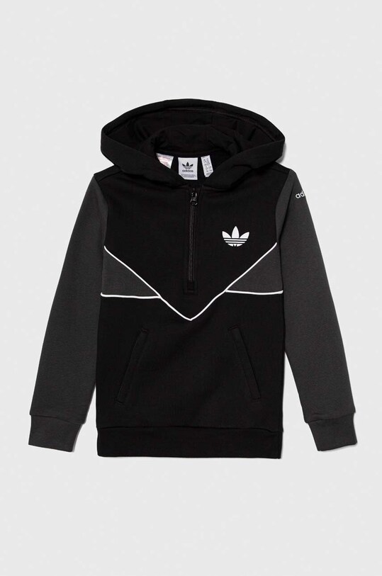 Дитяча кофта adidas Originals IJ5382 чорний AW23