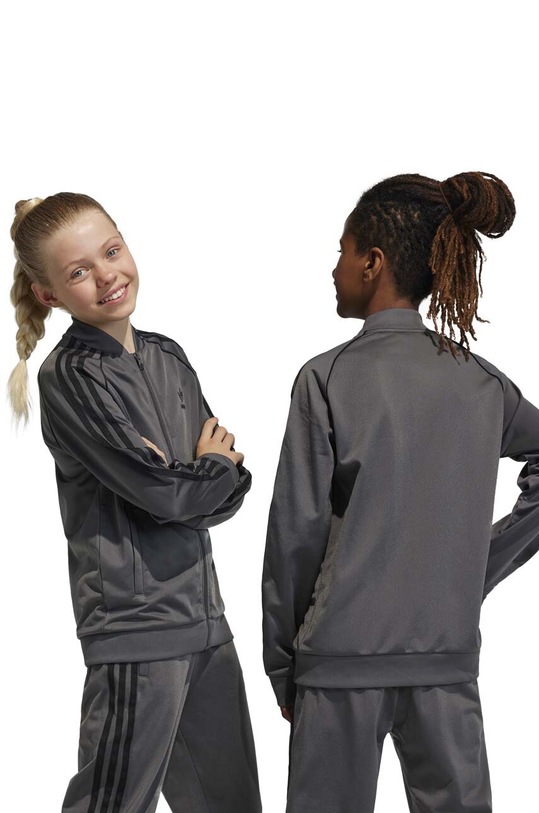 Dječja dukserica adidas Originals IJ7286 siva