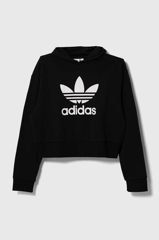 Дитяча кофта adidas Originals IJ9719 чорний AW23