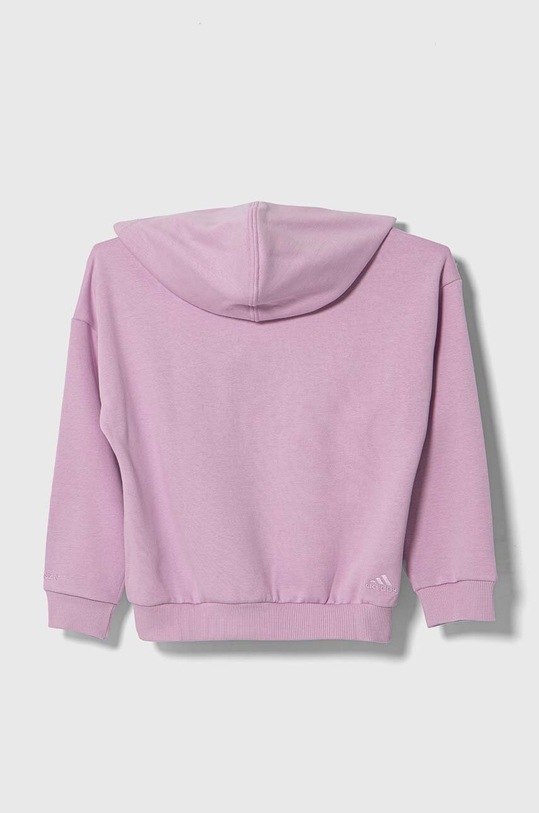 Dievča Detská mikina adidas IJ5954 fialová