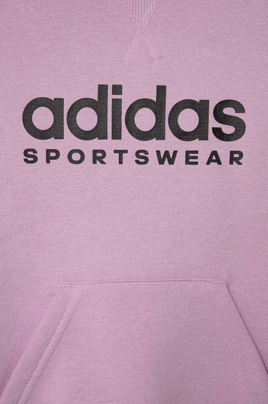 Detská mikina adidas fialová IJ5954