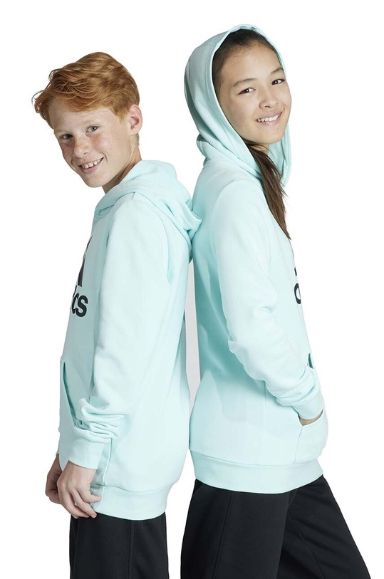 adidas bluza dziecięca IJ6278 turkusowy