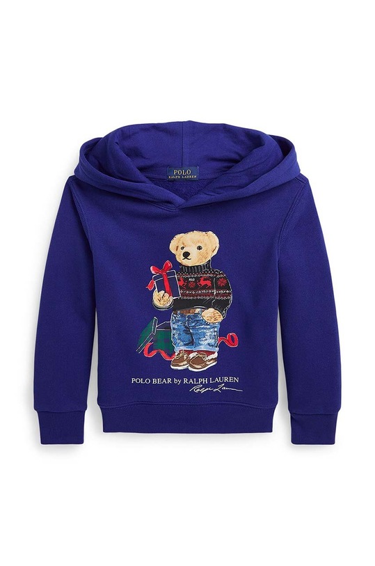 Polo Ralph Lauren bluza dziecięca z kapturem niebieski 322920645002