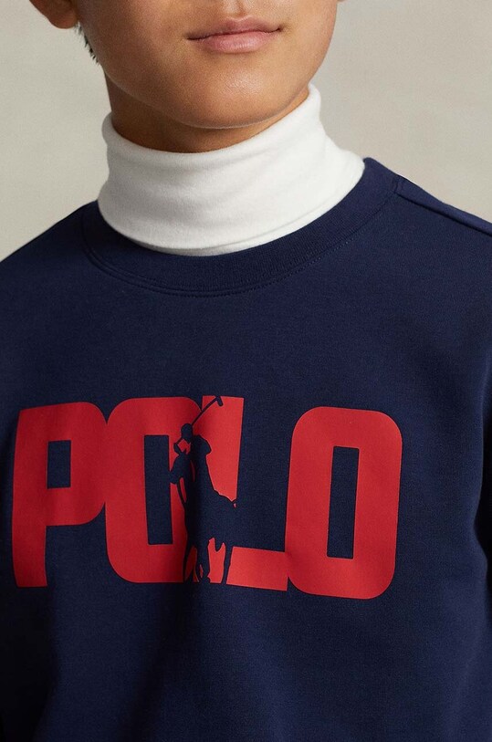 Polo Ralph Lauren felpa per bambini 323919519001 blu navy